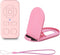 TikTok Scrolling Remote Control for iPhone & Android Smartphone, Bluetooth Page Turner for Kindle App, Photo and Video Clicker, Include Phone Stan...
