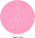 Silicone Baking Mat Cake Mat Silicone Cake Mat Silicone Baking Mat with Measurements for CakeTurntable Stand Non-Stick Heat Resistant Pastry Bakin...