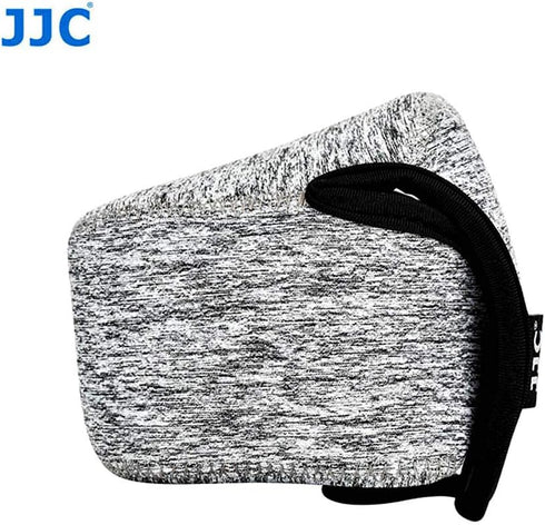JJC Dark Gray Neoprene Mirrorless Camera Pouch Case Bag, Ultra Lightweight Elastic Comfortable, Z50 Case, Z FC Pouch, Water Resistant, 143x120x110...