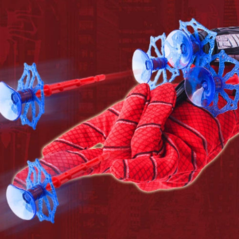 Spider Gloves Man Web Shooter, Wrist Launcher Toy, Funny Children Educational Toys, Superheroes Cosplay Gift for Kids...