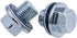 Rexka 2 Sets Engine Oil Drain Plug with Gasket for Toyota Lexus Camry 4runner Tacoma 90341-12012 & 90430-12031...