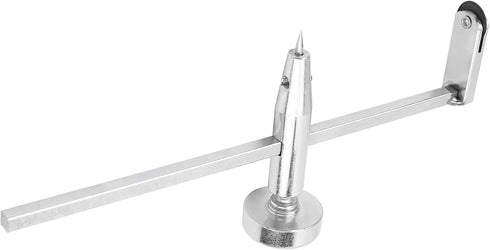 Dry Wall Circle Hole Cutter,Steel Shaft Plasterboard Saw Adjustable Pivot Point Drywalls Tools for Easy Operation...
