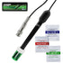 0-14 pH Electrode Probe, pH Meter with Replacement BNC Connector and 300cm Cable Sensor for ph Monitor Controller Tester Meter Kit Set for Aquariu...