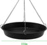 Bird Seed Catcher Tray Platform Feeder 11’’ Black...