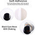 DIYASY 3inch 4inch 5 Inch 6 Pcs Large Googly Wiggle Eyes with Self Adhesive for Crafts Making....