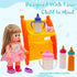 Baby Doll Accessories Toys Baby Doll Magic Bottles Disappearing Bottles with Pacifier for 3 4 5 6 Years Old Girls Boys Playset (Samll Set(for 8-12...
