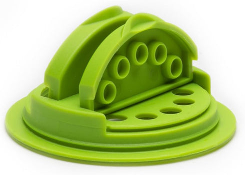 Jarware Spice Lid for Regular Mouth Mason Jars, Green...