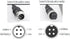 Car Video 4Pin Aviation Extension Cable for CCTV Rearview Camera Car Truck Trailer Camper Bus Motorhome Vehicle Backup Monitor Waterproof Shockpro...