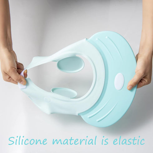 Baby shampoo cap shower visor shield hat kids bath Washing Hair rinser Prevents Water from Pooling in Face for To protect the eyes and ears of tod...