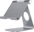 OMOTON Tablet Stand Holder Angle Adjustable, T1 Desktop Aluminum Tablet Dock Cradle Compatible with iPad Air/Mini, iPad 10.2, iPad Pro 11/12.9, Sa...