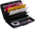 ELFISH Mini RFID Aluminum Wallet Credit Cards Holder Business Card Case Metal ID Case for Men Women (Silver)...