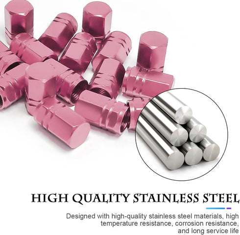 Fekey&JF 16 PCS Car Tire Valve Stem Caps, Waterproof Airtight Car Wheel Tire Valve Stem Covers Universal for Cars, Bicycles, Trucks, Motorcycles, ...