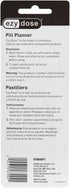 EZY DOSE Weekly (7-Day) Pill Organizer, Vitamin Case And Medicine Box, X-Small Compartments, Color May Vary...