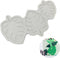 Leaves Silicone Fondant Mold, Tropical Leaf Monstera Leafage Cake Decorating Mold for Chocolate Cookie Pastry Pies,Cake Cup Cake Candy Decoration,...