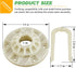 2023 Upgraded W10396887 W10528947 Basket Driven hub kit by Techecook - Replacement for Whirlpool Kenmore Maytag Washer - Replaces W10396887 AP5665171 W10528947VP PS6012095