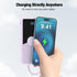 Portable Charger with Built in Cables,High Speed Power Bank 10000mAh Travel Battery Pack 5 Outputs 3 Inputs Portable Phone Charger Backup Battery ...