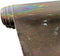 ZLIFA Light Brown Holographic Mirrored Patterned Faux Leather Sheets, 12"X53" Dotted Line Patterns PU Fabric Roll for Craft Sewing Bags...