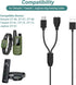 Kissmart Charger for Jugbow/Delupet/Yawpet Dog Training Collar, Magnetic Charging Cable for DT-61/66/67/68/72/73 Shock Collar and Remote (3.3ft/1m...
