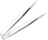 2 Pcs Precision Tweezers Fine-Pointed Tip Metal Tweezers with Protective Sleeves for Crafts Jewelry Watch Clock Electronic Components Beading Repa...