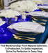 ShinyBeauty 12x72-Inch-Royal Blue-Sequin Table Runner with Tassel for Dining Decoration-Sequin Dresser Scarves for Wedding Event...