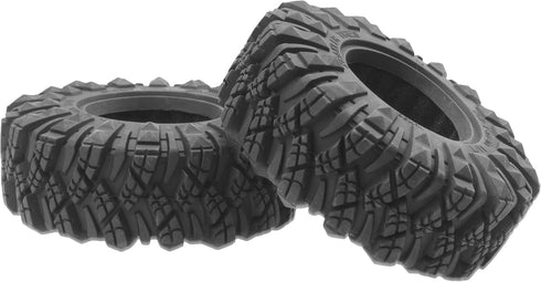 ShareGoo1.9 inch RC 1.9 Crawler Tires Rubber Mud Tires OD 110mm Tyre Compatible with Axial SCX10 90046 Redcat Gen8 RC4WD D90 TF2 MST 1/10 RC Crawl...