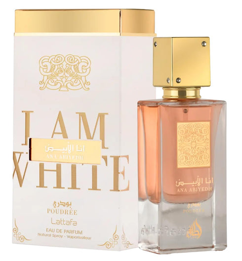Lattafa Perfumes Ana Abiyedh Poudree for Women Eau de Parfum Spray, 2.0 Ounce / 60 ml...