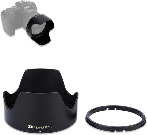 RF 35mm Tulip Flower Lens Hood Shade Fit for Canon RF 35mm F1.8 MACRO IS STM Lens Replaces Canon EW-52 Hood on Canon EOS R6 R5 RP R Cameras...