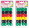 48 Pcs Beads Jewelry Making Kit DIY Hair Braiding Bracelet Ornaments Crafts Jumbo Round Pony (Pan-Africa Assorted)...