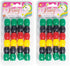 48 Pcs Beads Jewelry Making Kit DIY Hair Braiding Bracelet Ornaments Crafts Jumbo Round Pony (Pan-Africa Assorted)...