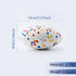 Potato Brothers-Pet Toys- Fetch Mate Chewly Durable Football 1 pc 3 Primary Colors for Dog...