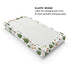Woodland Animals Camping Changing Pad Covers Giraffe Hedgehog Forest Mountain Diaper Changing Table Sheets for Boy Girl Wildlife Soft Breathable S...