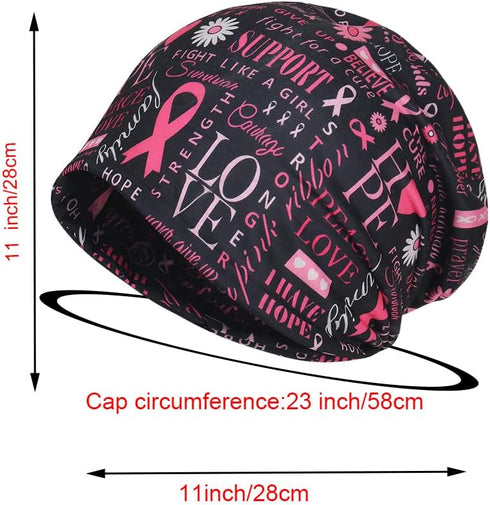 Women's Slouchy Beanie Hat Stretch Turban Cap Stylish Cancer Headwear...