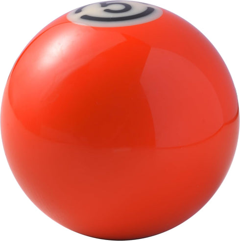 Pool Ball Shift Knobs Orange 5 Gear Stick Shifter Round Billiard Ball Shifting Lever Handle Fit Most Automatic Manual Car Tuck Transmission Vehicl...