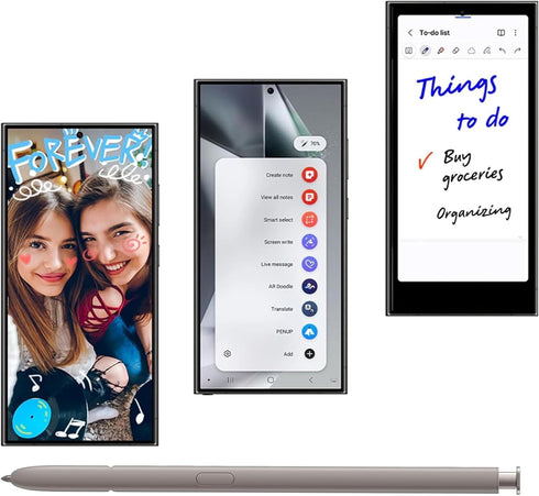 2 Pack Galaxy S24 Ultra S Pen Replacement for Samsung Galaxy S24 Ultra Stylus Pen withoutBluetooth,Galaxy S24 Ultra Replacement Pen for Samsung Ga...