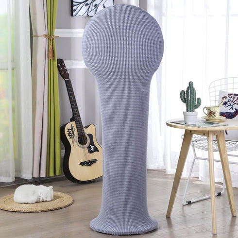Floor Fan Dust Cover Waterproof Dustproof Fan Cover Washable Standing Round Fan Dust-Proof Sleeve Protective Cover for Household Pedestal Fan Floo...