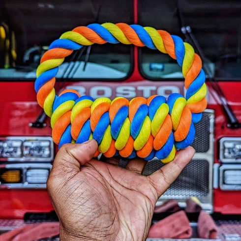 Twisted Rope tuggable chew Toy for Dogs...