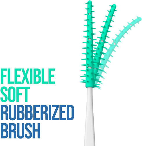 Original Dental Picks Mint Soft Rubberized Tooth Picks Easy to Use Brush Picks 100Ct/Pack, 2 Packs (200Ct)...