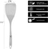 Spatula, Turner for Non-stick pans, Heat Resistant, BPA Free Melamine Utensil with Ergonomic Handle, 11 inch, Set of 6 by Reston Lloyd, Indigo...