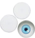 100PCS 8MM Human Eyes Glass Cabochon for Art Dolls Sculptures Props Masks Fursuits Taxidermy Jewelry Making Flatback 0.31inches...