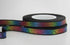 Colorful Rainbow Reflective Webbing Ribbon Fabric Tape Trim Strip for Clothing DIY Crafts Sew On 20mm x 23m...