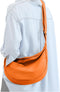 Medium Nylon Crossbody Crescent Bag for Women Men Fashionable Shoulder Bag with Adjustable Strap for Everyday Casual Travel...