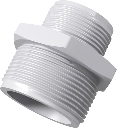 1" NPT Male to 3/4" GHT,Plastic Adapter Accessories for Water Hose and Sump Pump Easy Connection...