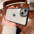 Fycyko Compatible for iPhone 14 Case with Glitter Diamond Camera Len Protector,Bling Clear Crystal Cute Phone Case Shockproof Sparkly for iPhone 1...