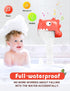 Dinosaur Baby Bath Toys | Automatic Musical Bubble Machine | Bathtub Toy for Toddlers Ages 18 Months + | 4 x Strong Suction Cups | Mold-Free | Bes...