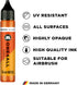 Molotow ONE4ALL Acrylic Paint Refill ONE4ALL Paint Marker, Neon Green Fluorescent, 30ml Bottle, 1 Each (693.219)...