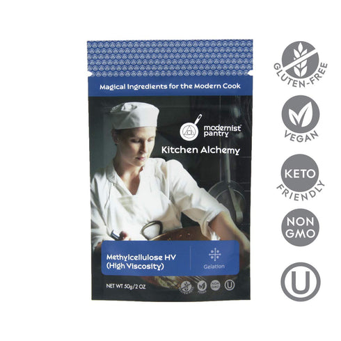 Pure Methylcellulose - High Viscosity ? Non-GMO Vegan OU Kosher Certified - 50g/2oz...