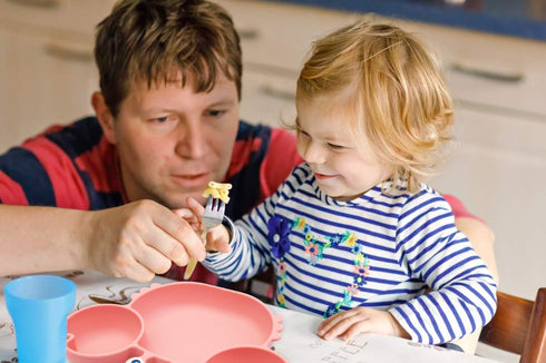 Silicone Suction Plate for Toddlers - Self Feeding Training Divided Plate Dish and Bowl for Baby and Toddler, Fits for Most Highchairs Trays, BPA ...