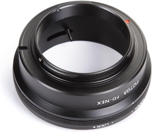 FocusFoto FOTGA Adapter Ring for FD & FL Lens to Sony E-Mount Mirrorless Camera NEX-5R 5T NEX-6 NEX-7 a7 a7S a7R a7II a7SII a7RII a6500 a6300 a600...