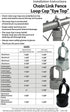 Jake Sales Chain Link Fence Loop Cap Eye Top - Use for 2-3/8" Outside Diameter Fence Posts and 1-5/8" Top Rail Outside Diameter Pipe - Galvanized ...