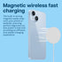 MMOBIEL Magnetic Wireless Charger 15W Qi2 Certified – Wireless Charging Pad for MagSafe iPhone and Samsung – Wireless Charging Station for AirPods...